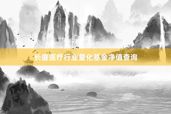 长盛医疗行业量化基金净值查询